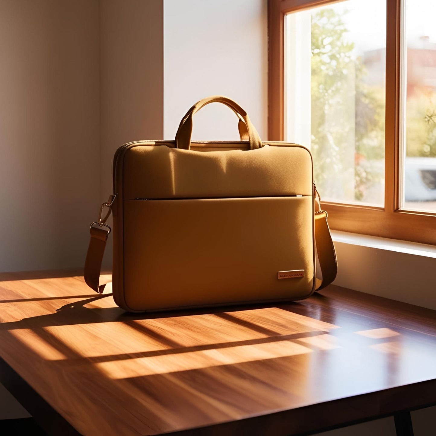 Brown Cow Leather Bag – Free Engraving & Delivery | 90-Day Warranty